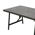 thumbnail image 6 of Four Seasons Courtyard Norwalk Slat Top Aluminum All Weather Dining Table, 6 of 8