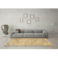 thumbnail image 3 of Ahgly Company Indoor Square Solid Brown Modern Area Rugs, 7' Square, 3 of 4