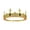 Gold black, variant on Adjustable King Crowns Headband for Men with Elegant Gemstones for Masquerades Balls and Theme Occasion Photoshoots