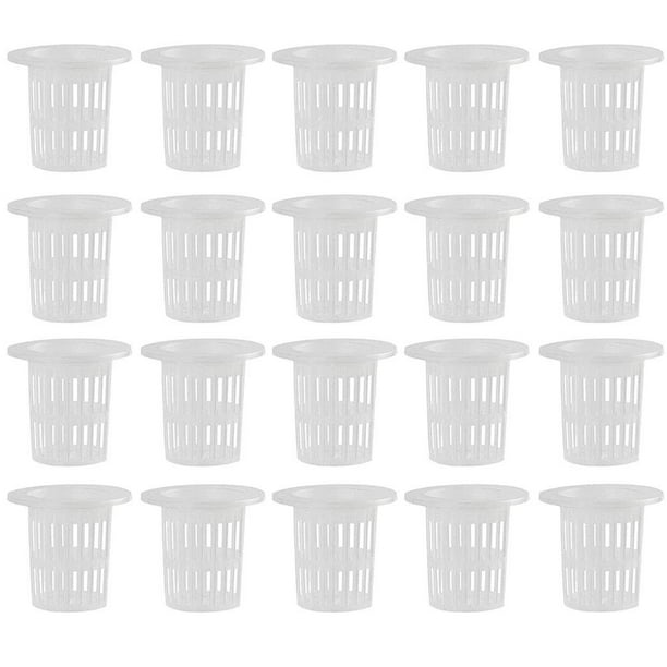 De Plástico De 100 Uds, Maceta Hidropónica Reutilizable Para Plantar Plantas Acuáticas, Cesta Para Aeroponía, Hidroponía, Plantación De Flores, Jardinería matsuzay HA042151-03