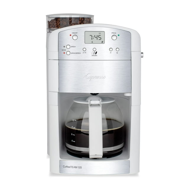 Cafetière Capresso CoffeeTEAM GS 10 Tasses avec Moulin 464,02