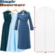 thumbnail image 5 of Bolsas de ropa sencillas para el hogar, transparentes, 140 cm, para trajes, paquete de 10, 5 of 7