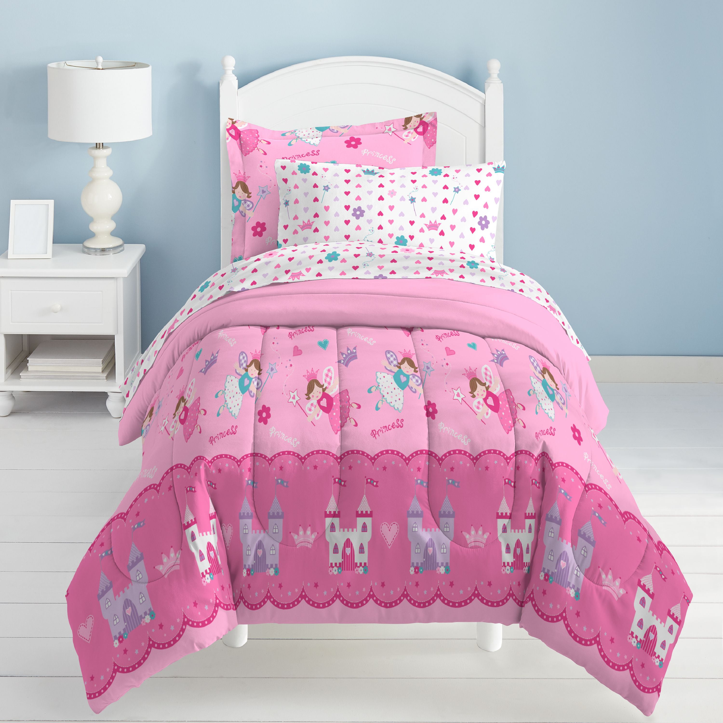 Dream Factory Magical Princess Bed In A Bag Walmart Com