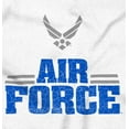 thumbnail image 2 of US Air Force Official USAF Wings Logo Hoodie Sweatshirt Women Men Brisco Brands M, 2 of 6