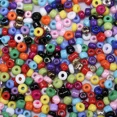 thumbnail image 1 of 1000pcs 2mm Mixed Color Charm Czech Glass Seed Spacer Round Beads for DIY Bracelets Necklaces Earring Jewelry Making Accessories, 1 of 5