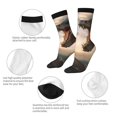 thumbnail image 3 of Fuzoiu Friendship Dragon Print Athletic Crew Socks for Men & Women,Casual Crew Socks,Above Ankle Crew Socks for Business, Casual, 3 of 6