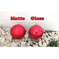 thumbnail image 3 of Bola de Navidad personalizada, adorno con nombre personalizado, adorno para árbol de Navidad, decoración navideña, bola roja colgante, regalo de Papá Noel, 3 of 5