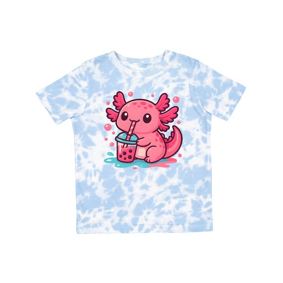 Inktastic Summer Axolotl Boys or Girls Toddler T-Shirt
