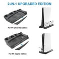 thumbnail image 3 of Accessoires de console de Jeu vertical avec Ventilateur de Refroidissement pour console ps5 et playstation 5 Édition Numérique (HTOOQ)), 3 of 5