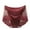 Red, variant on Lace Underwear for Women Summer Fashion Silk Satin Hipster Panties Mid Waist Stretchy Thongs Breathable Lightweight Briefs S-XL