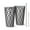 Black White Geometric, variant on 16oz Tumblers Black White Checkerboard Checkered Pattern Stainless Steel Vacuum Insulated Double Wall Travel Tumbler Cups Mug with Lid and Straw,Cleaning Brush for Coffee,Tea