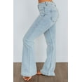 thumbnail image 6 of Palmer Risen Women's Low Rise Flare Jeans with Stretch, Multiple Washes, 6 of 6