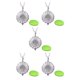 thumbnail image 3 of Sonducket Collares Amante Colgando Cuello Joyas Premium Resistente al desgaste Medallón Joyas Colgante de aromaterapia con almohadilla de Type2 NO2, 3 of 6
