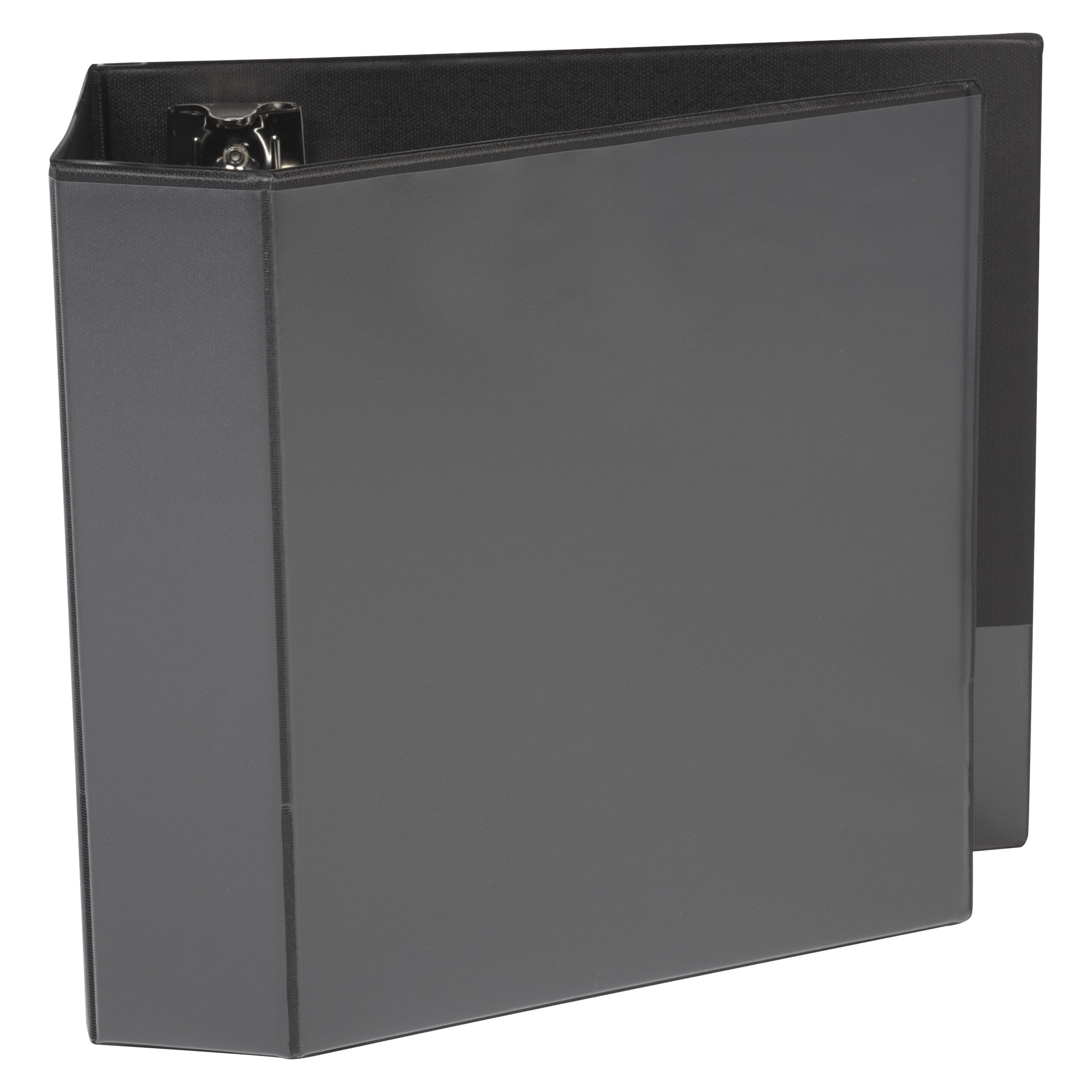 Universal UNV30755 Deluxe Easy-to-Open 5 in. Capacity 11 in. x 8.5 in. (3) D-Ring View Binder - Black