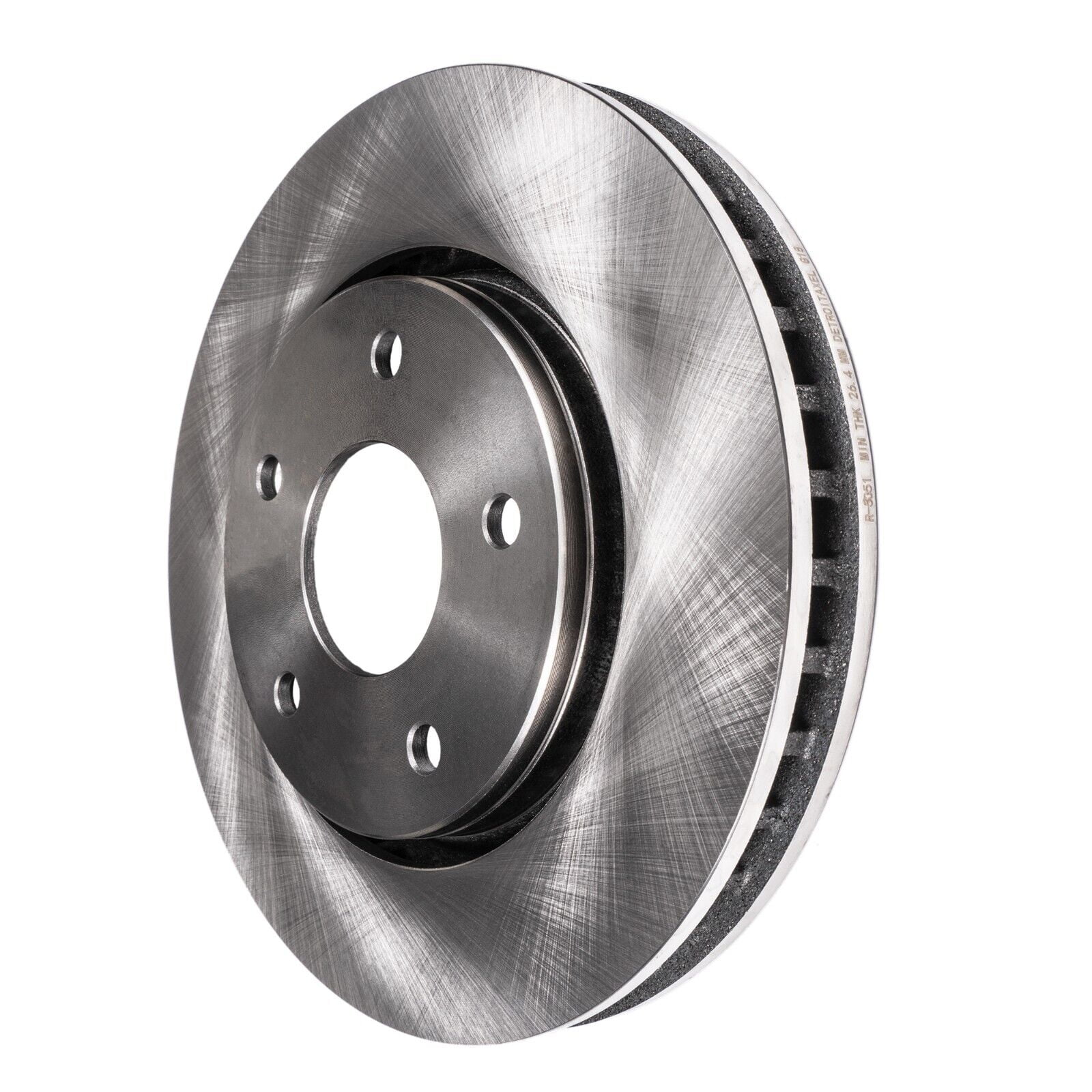 Detroit Axle - 5 Lug 12.40 " inch Front Disc Brake Rotors Replacement for 2008-2010 Chevrolet Cobalt HHR