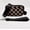 Coffee, variant on Small Checkered Wristlet Wallets Nylon Quilted Wallet with 4 Zippers ID Window Lightweight Travel Credit Card Holder Clutch Purse 2 Straps Cell Phone Organizer Crossbody Bag for Women(Black)