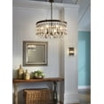 thumbnail image 2 of Kichler 43723ESP Piper 6 Light Chandelier Round Pendant in Espresso, 2 of 2