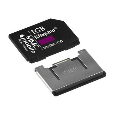 - Kingston MMC Mobile Dual Volt 1GB Memory Card (UKMMC1024)