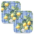 thumbnail image 7 of Yayeee 2-Pack Plug in LED Night Lights with Light Sensors Motion Detectors, Green Lemon Plaid, 7 of 7