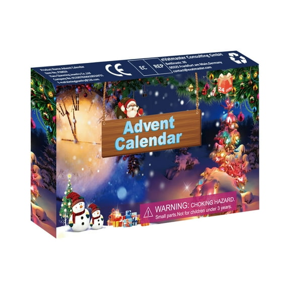 Advent Calendar 2025, Christmas 24 Days Mochi Animals Squishy Toys for Kids, Toddlers, Christmas Countdown Calendar Toy for Boys Girls, Christmas Party Favor Gifts