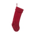 thumbnail image 2 of YIMWNYI Christmas Stocking, Knitted Christmas Stocking, Cable Knitted, Personalized Holiday Gift for Parents, Christmas Decor Hanging Stocking, Xmas Stocking for Holiday Presents, 2 of 6