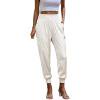 

Business Casual Pants Women plus Women s Satin Elastic Waist Pocket Trousers Casual Pants Maternity Clothes Dress Pants