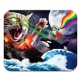 thumbnail image 2 of WIRESTER 8.66x7.08 in Rectangle Mouse Pad with Non-Slip Rubber Base for Computers, Laptop, Office & Home - Whale Astronaut Cat, 2 of 5