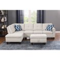 thumbnail image 5 of Leumius 98" L Shaped Sectional Couch,Modern Oversized Modular Sofa Couch with Storage Ottoman & Deep Seat,Sectional Couches for Living Room,Office,Beige, 5 of 8