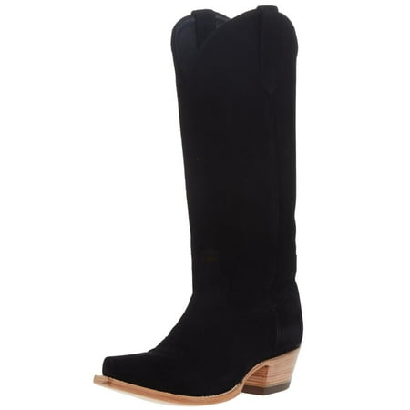 

Black Star Women s Addison Tall Western Boot Snip Toe Black 9 1/2 M US