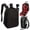 RED, variant on BYXAS Camera Bag Backpack, DSLR SLR Camera Case Compatible with Canon/Nikon/Sony/Fuji/Gopro/DJI , Waterproof Photography Backpacks with Rain Cover for Women Men, Gray