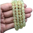 thumbnail image 5 of Prehnite Mala Beads 108 Buddhist Prayer Beads Japamala, 5 of 5