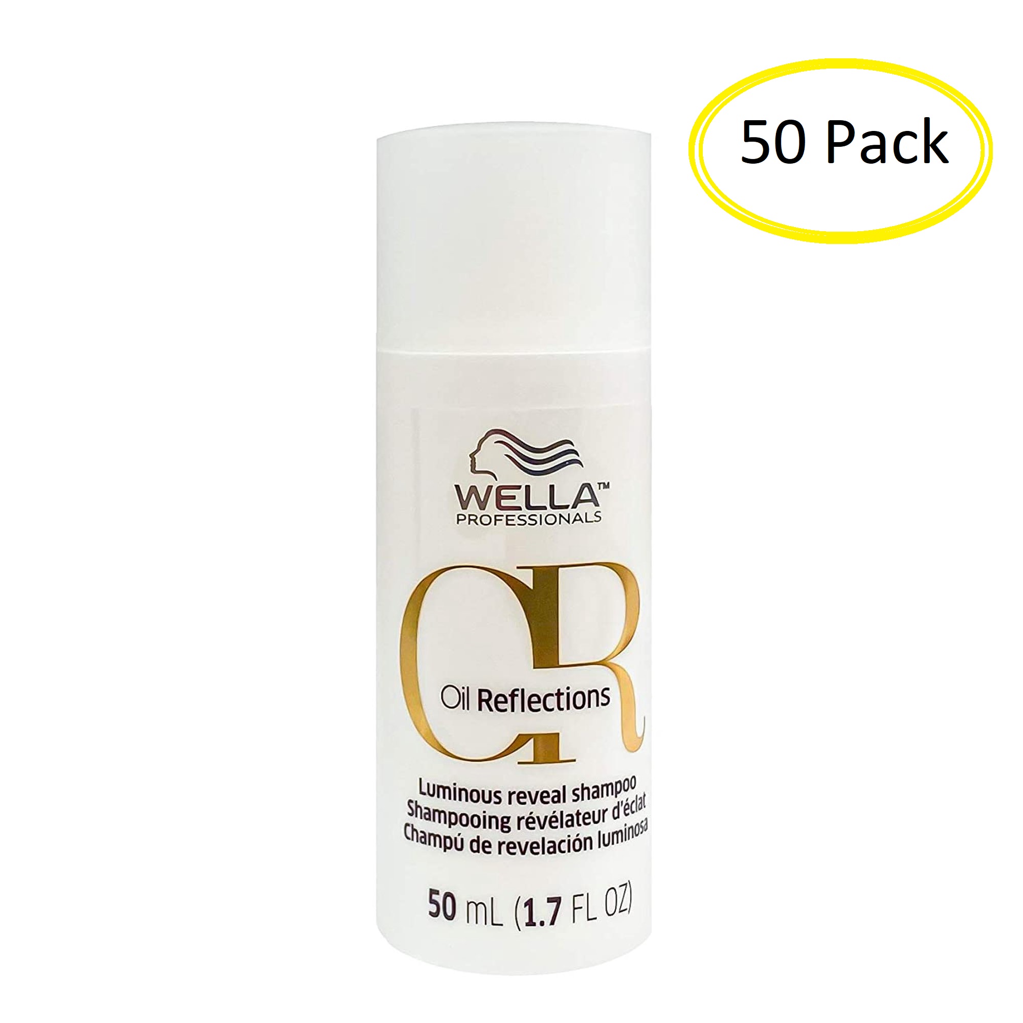 Wella Oil Reflections Luminous Reveal Shampoo 1.7 oz (Pack of 50