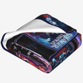 thumbnail image 3 of Strangers Things 5 Throw Blanket Merch Stuff Gifts Music Flannel Blanket Warm Throw Pink Blanket Bed Music Fans Party Bedroom Decorations Hug/Healing Blanket for Women 40x50in, 3 of 8