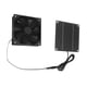 thumbnail image 2 of Extractor de aire solar, kit de ventilador de panel solar Extractor de aire Kit de ventilador solar compacto y liviano, 2 of 8