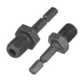 thumbnail image 4 of 1/2Pcs 1/4 To 3/8 Inch 1/4 To 1/2 Inch Connecting Rod Drill Chuck Adapter Hex Shank Drilling Bit Extension for Electric Drill 2Pcs Set, 4 of 8