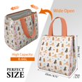 thumbnail image 3 of Dog Love Rainbow Insulated Lunch Bag for Women & Adults,Large Portable Soft Cooler Lunch Bag,Thermal Food Storage Tote with Pearl Cotton,8.66L,8.75x5.75x9.5 Inch, 3 of 6
