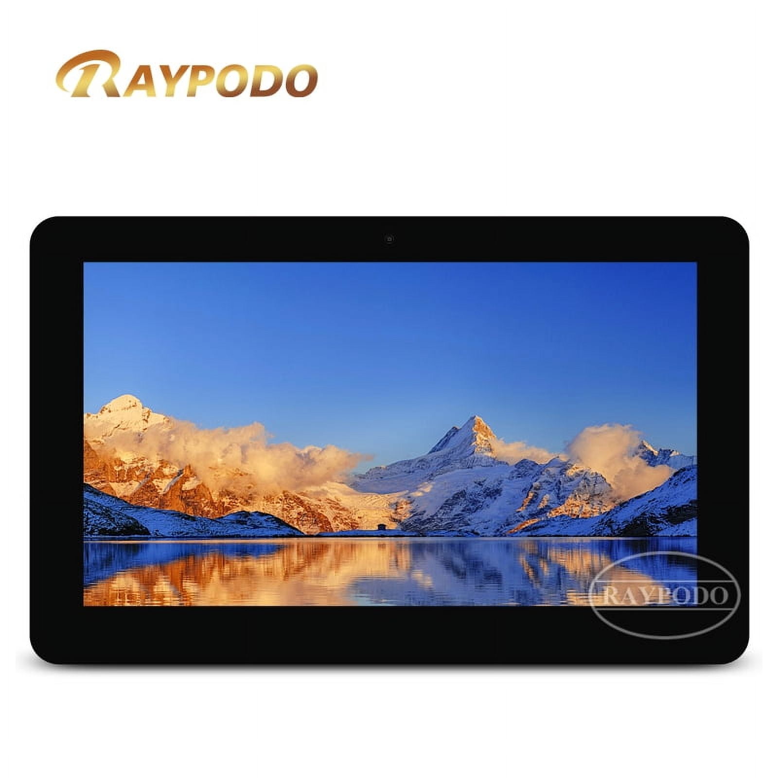 RAYPODO RPD-1400T tablet with RJ45 port 14 inch ethernet tablet meeting room tablet with RJ45 RK3568 Android 11 2+16GB 2MP WIFI Bluetooth HDMI Black