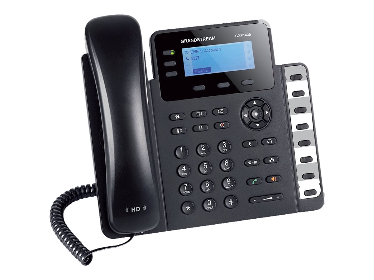 Grandstream GXP1630 VoIP phone 4way call capability SIP 3