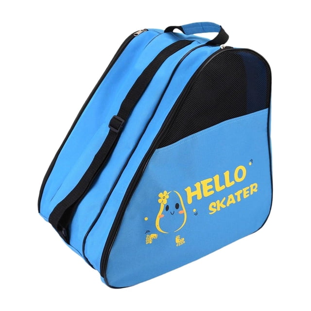 Bolsa de almacenamiento kusrkot para patines y zapatos de patinaje Azul 40 cm x 30 cm x 40 cm