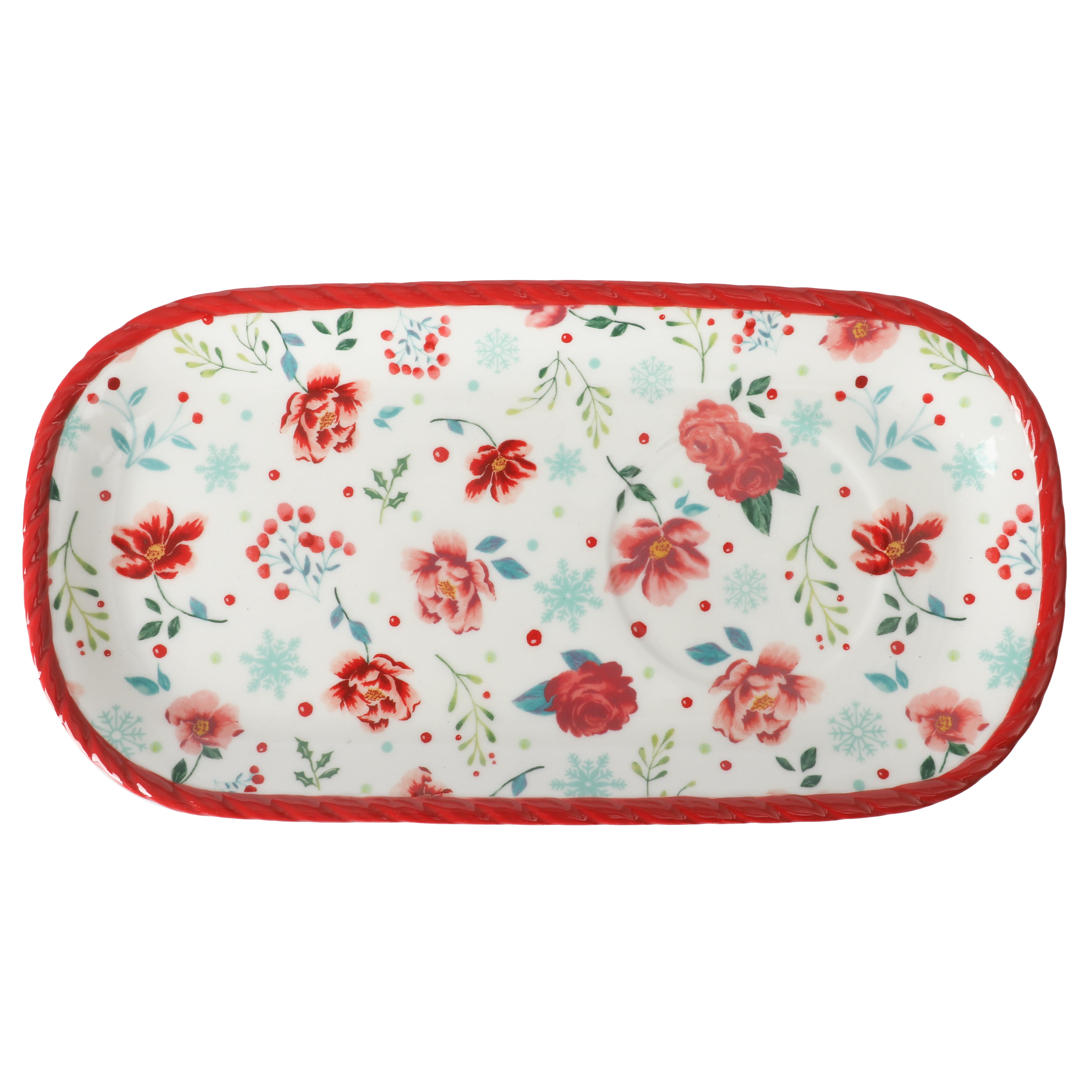 The Pioneer Woman Merry Meadow Stoneware Cookie Tray Set