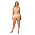thumbnail image 2 of 32 Degrees Women's 3-Pack Seamless Stretch Comfort Briefs - Tan - Small, 2 of 4
