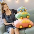 thumbnail image 2 of Kawaii Car School Bus Pillow Stuffed Plush Traffic Doll Toys Big Birthday Children Baby Chirstmas Gifts Plush Toy heqiyong LED, 2 of 2