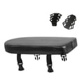 thumbnail image 3 of relayinert Bicycle Rear Seat Cushion Comfortable for Men Women Bike Rear Saddle Black Length 30cm, 3 of 6