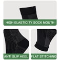 thumbnail image 4 of 3 pares de calcetines de compresión para aliviar el dolor, calcetines de compresión para fitness, calcetines elásticos para ciclismo, tobillera para fascitis plantar, manga para aliviar el, 4 of 6