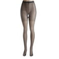 thumbnail image 1 of Lissele Women's Plus Size Silken Sheer Pantyhose With Spandex Pack of 3 Off-Black, 6x, 1 of 7