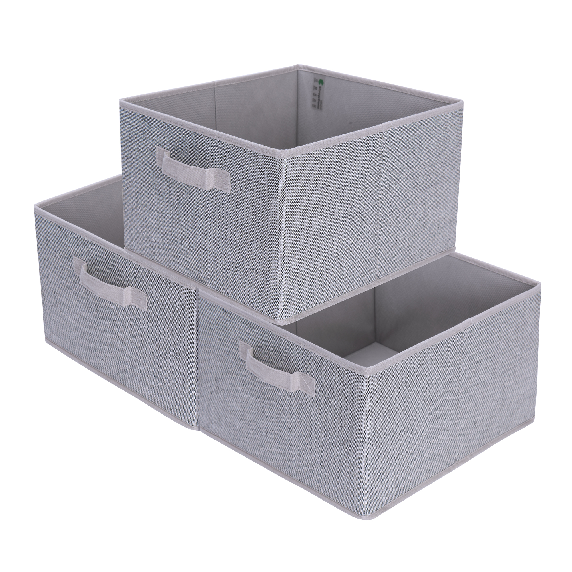 StorageWorks Storage Boxes for Shelves, Closet Storage Bin, Rectangle