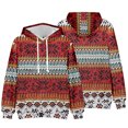 thumbnail image 2 of Sudaderas Con Capucha A La Moda Para Hombre, Suéter Informal Con Estampado 3D de Navidad, Top de Manga Larga Odeerbi ODB175106, 2 of 5