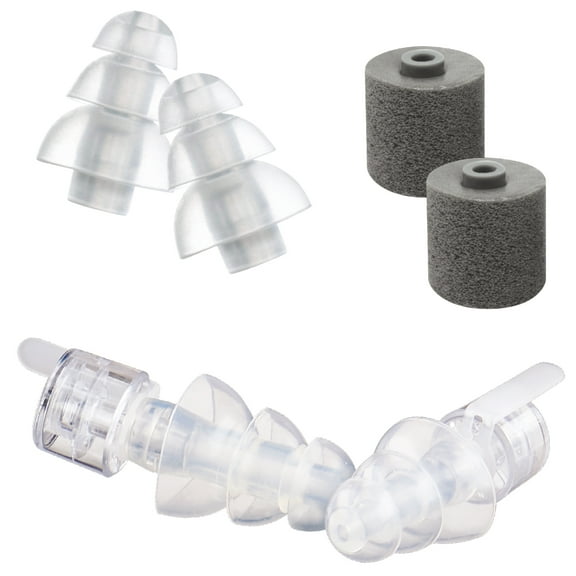 Etymotic High-Fidelity Earplugs, 20 Db, Clear, 1 Pair