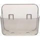thumbnail image 1 of Bathroom Organizer Shelf Wall Mounted Rack Storage Space-Saving Home Decor Transparent 1Set, 1 of 1