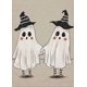 thumbnail image 3 of Póster nórdico de Halloween con diseño de esqueleto, bruja, gótico, fantasma, lienzo, calabaza, murciélagos, gato, impresiones, arte de pared para decoración de sala de estar, 3 of 5